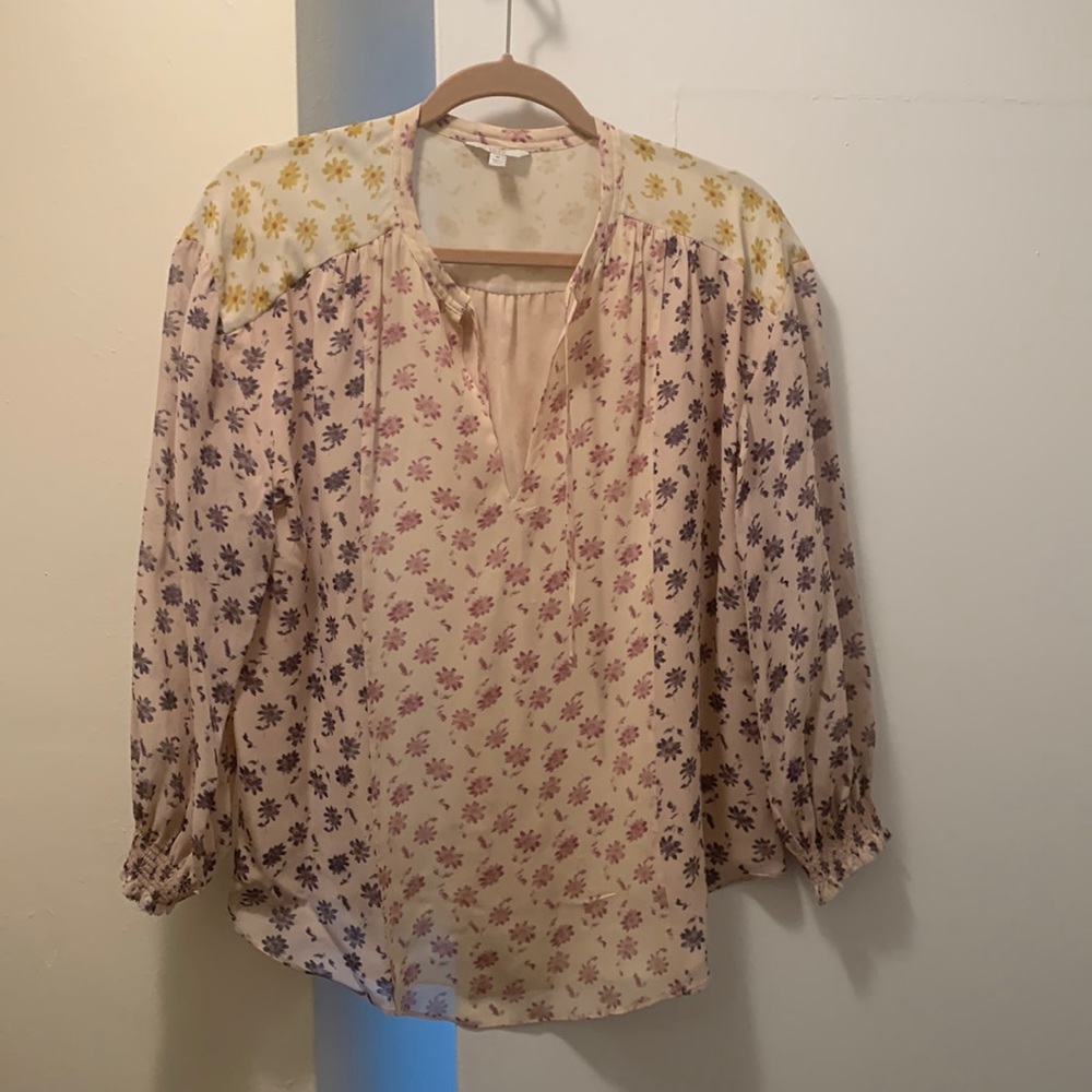 Joie floral blouse.
